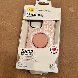 Otterbox + Popsocket case iPhone 12/12pro